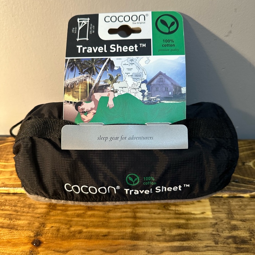 Black Travel Sheet